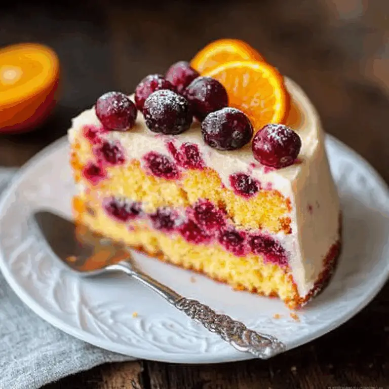 Cranberry Orange Cake
