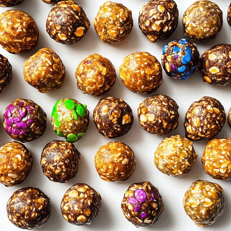 Energy Bites (10 Flavors!)