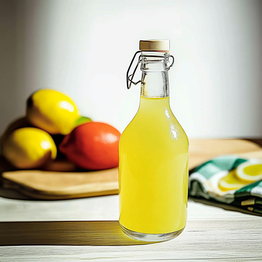 Homemade Limoncello