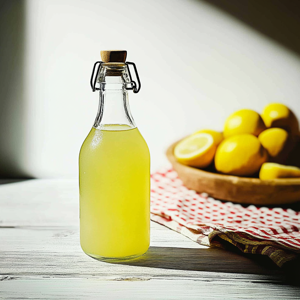 Homemade Limoncello