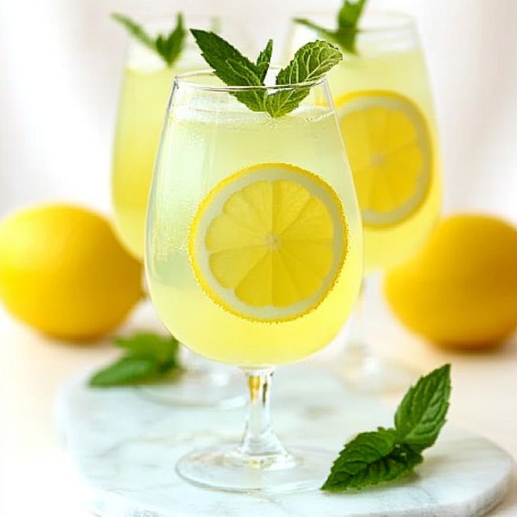 Limoncello Spritz (Easy Summer mocktail)
