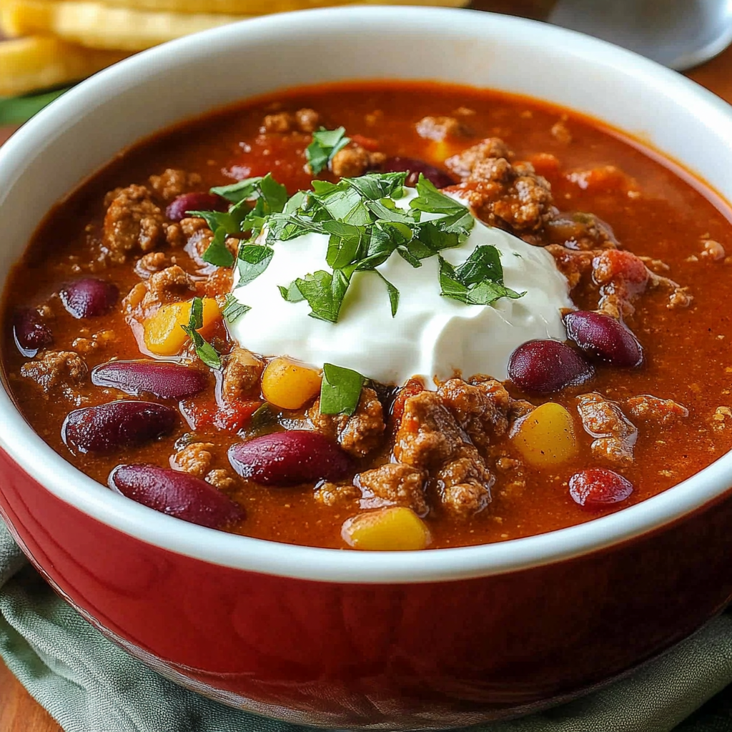 Slow Cooker Chili Recipe