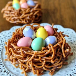 Bird Nest Haystack Cookie