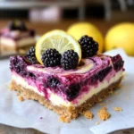 Blackberry Lemon Bars
