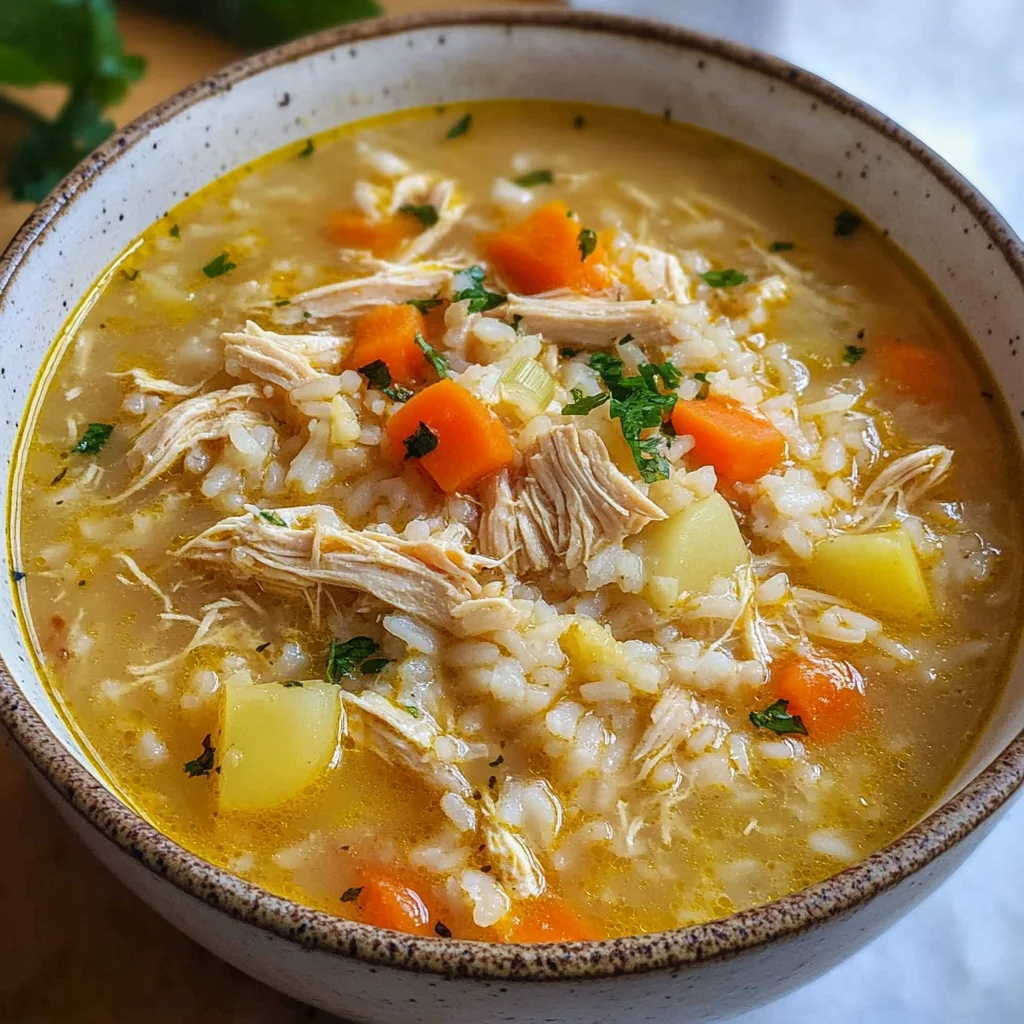 Canja - Cape Verdean Chicken Soup Recipe