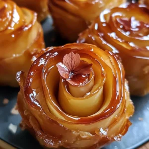Caramel Apple Roses
