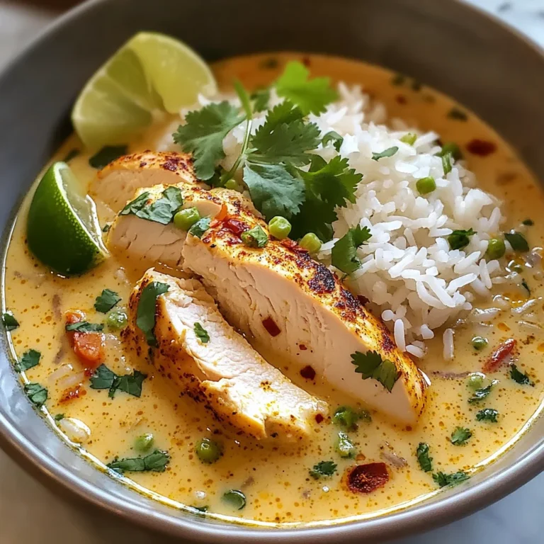 Coconut Chicken Brothy Rice: A Cozy One-Pot Delight!