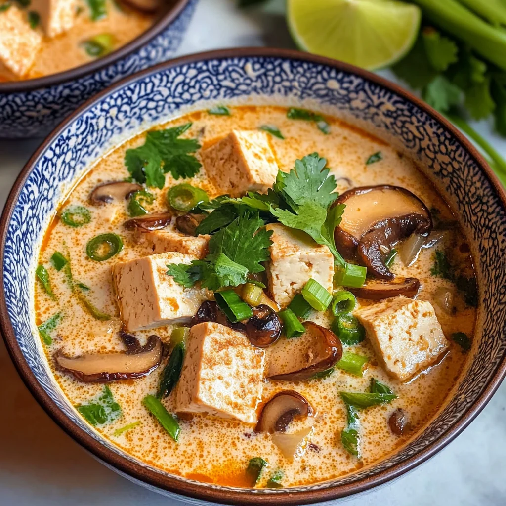 Coconut Tofu Soup