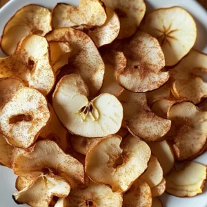 Crispy Cinnamon Apple Crisps Recipe
