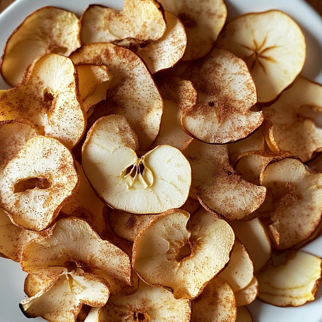 Crispy Cinnamon Apple Crisps Recipe