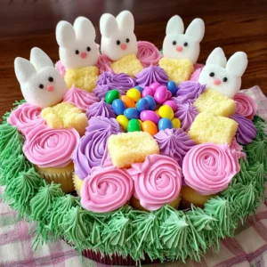 Easter Basket Cupcakes