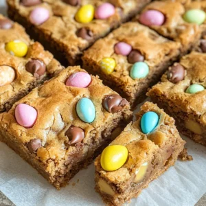Easter Cadbury Mini Egg Blondies