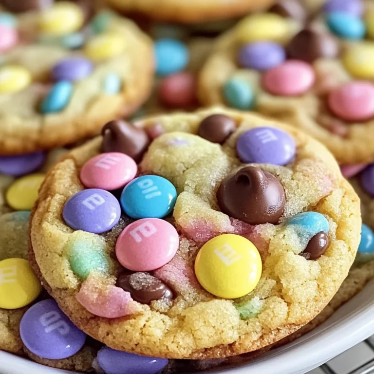 Easter Chocolate Chip Cookies