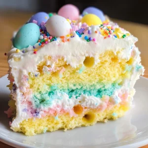 Easter Poke Cake