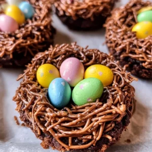 Easy Birds Nests Cookies Recipe
