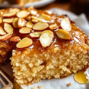 Honey Almond Cake