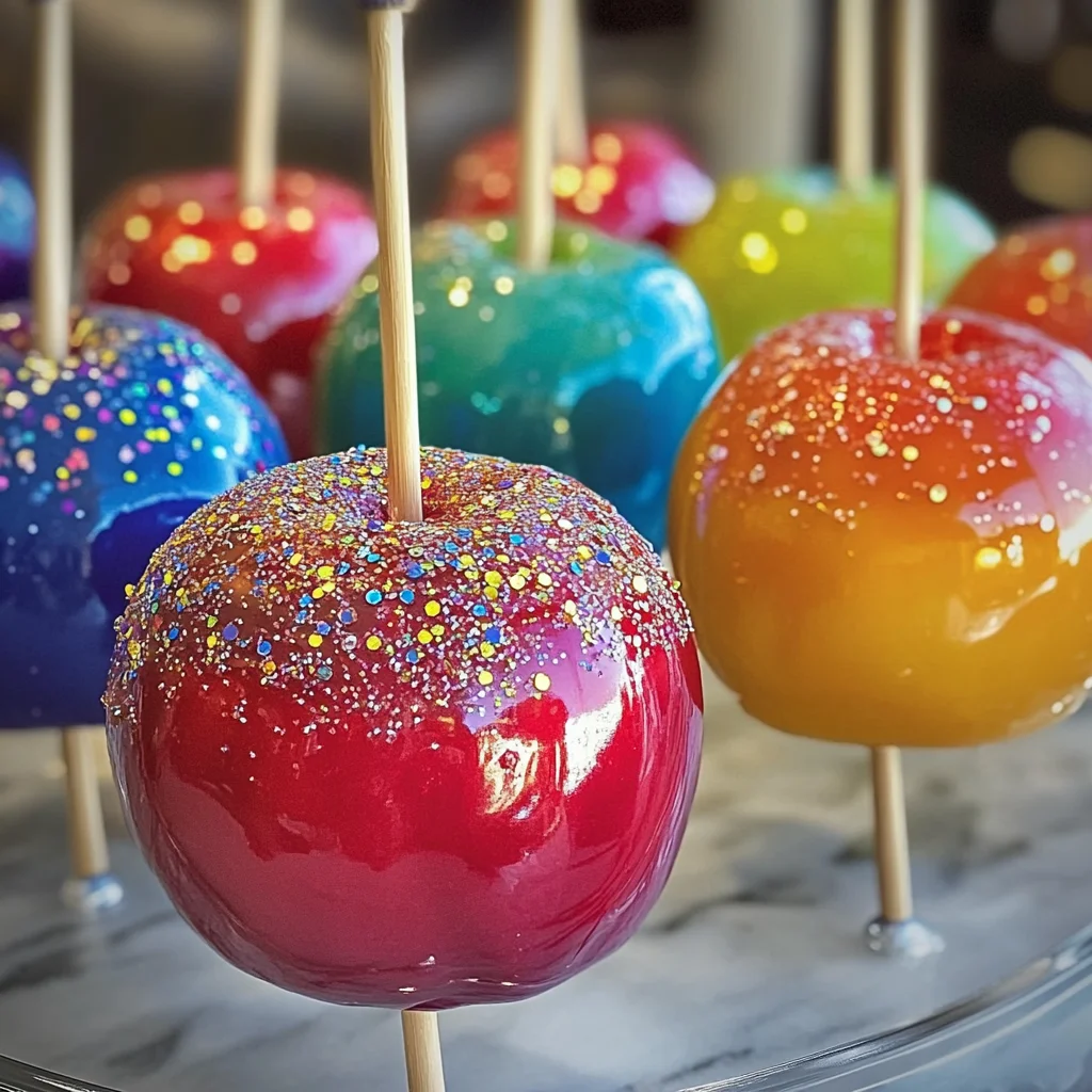 Jolly Rancher Candy Apples Recipe