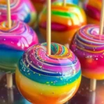Kool-Aid Swirl Candy Apples