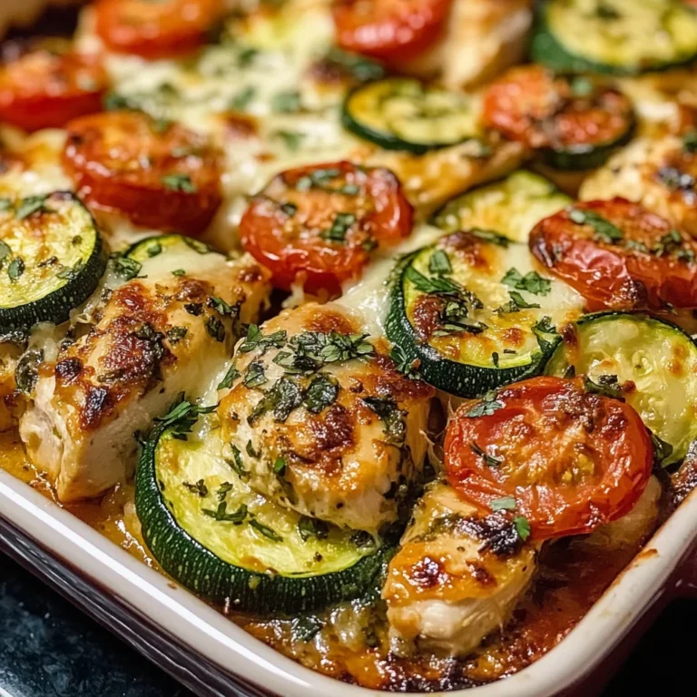 Mediterranean Chicken Zucchini Bake: A Flavorful Weeknight Favorite