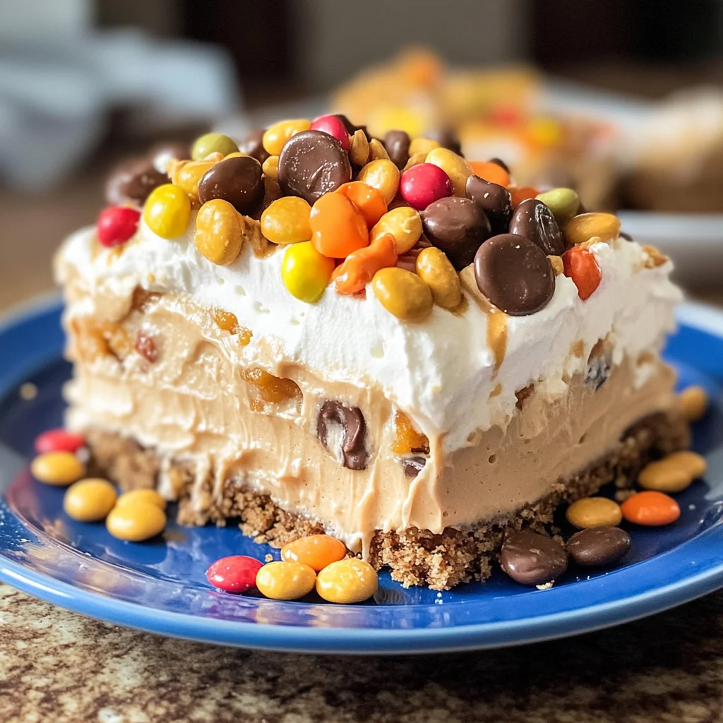 No Bake Peanut Butter Icebox Cake