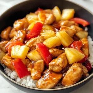 Pineapple Chicken (Asian Style)
