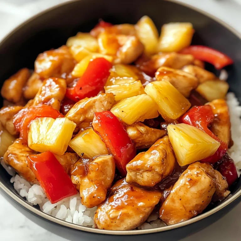 Pineapple Chicken (Asian Style)