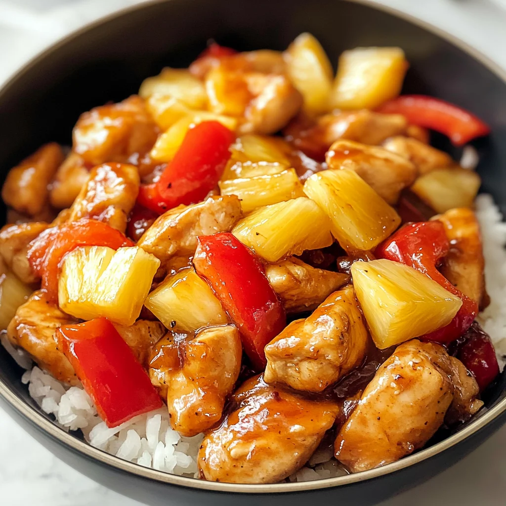 Pineapple Chicken (Asian Style)
