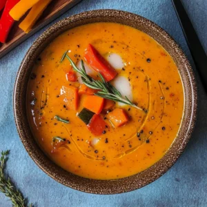 Roasted Vegetable Soup: Smooth and Creamy