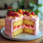 Strawberry Lemonade Cake