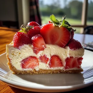 Strawberry Shortcake Cheesecake – Creamy Berry Dessert
