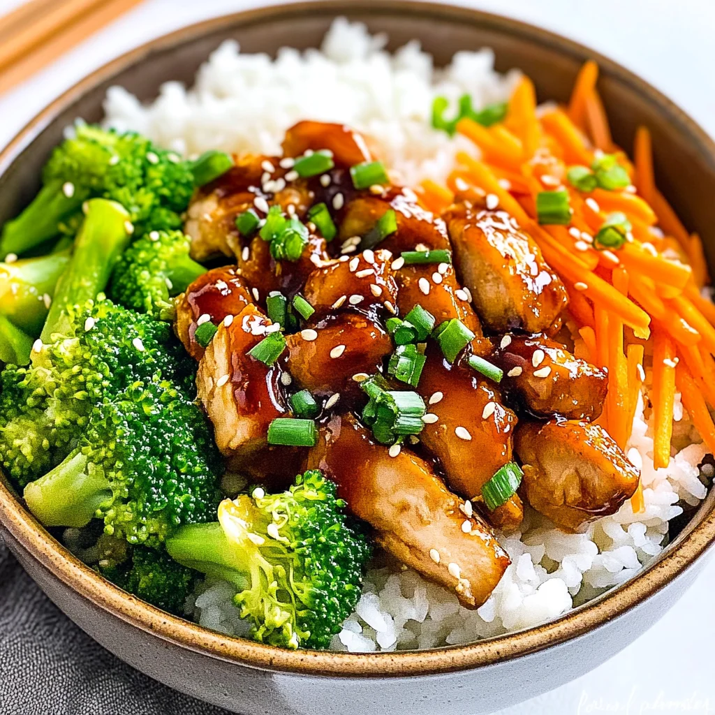 Teriyaki Chicken Bowl (Easy 30-Minute Dinner)