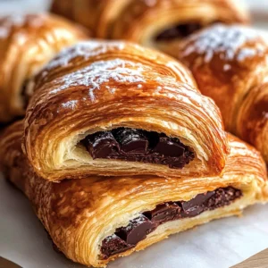 Unbelievably Easy Pain au Chocolat: Only 2 Folds
