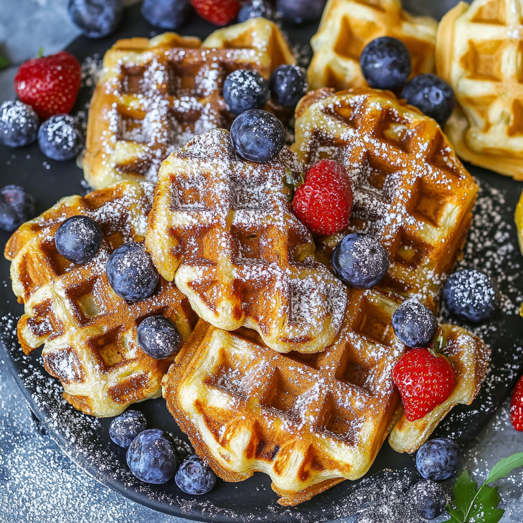 Easy Croffle (Croissant Waffles)