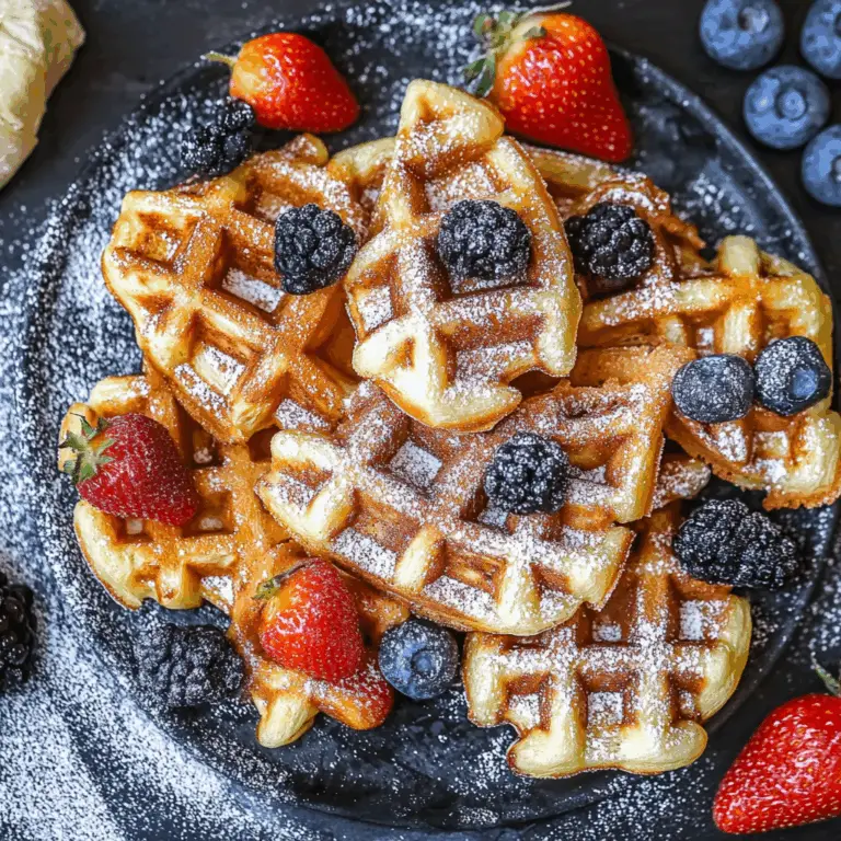 Easy Croffle (Croissant Waffles)