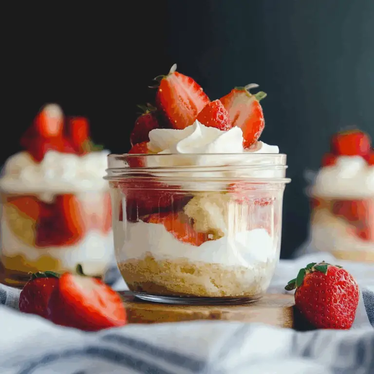 Easy Strawberry Shortcake Trifle