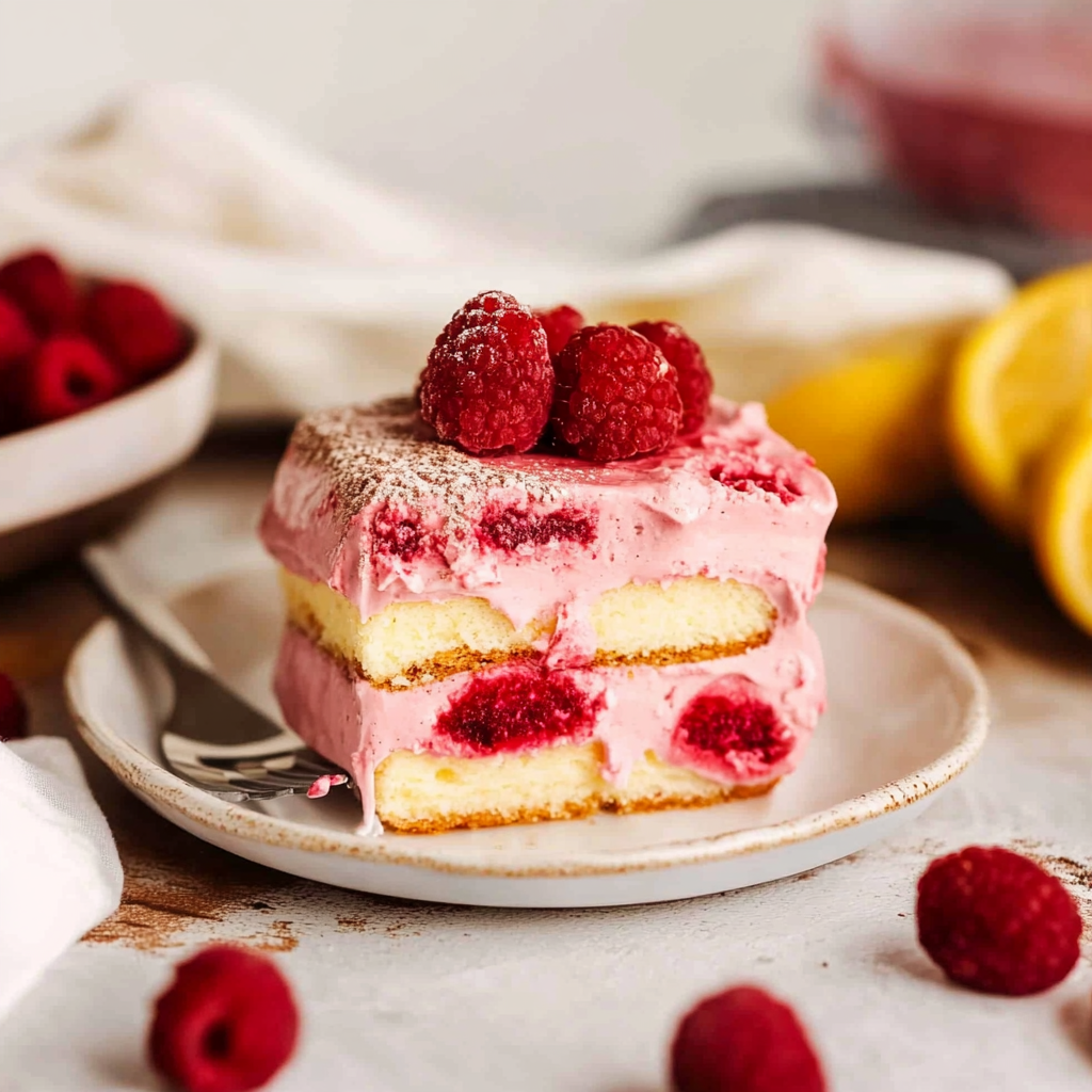 Raspberry Tiramisu