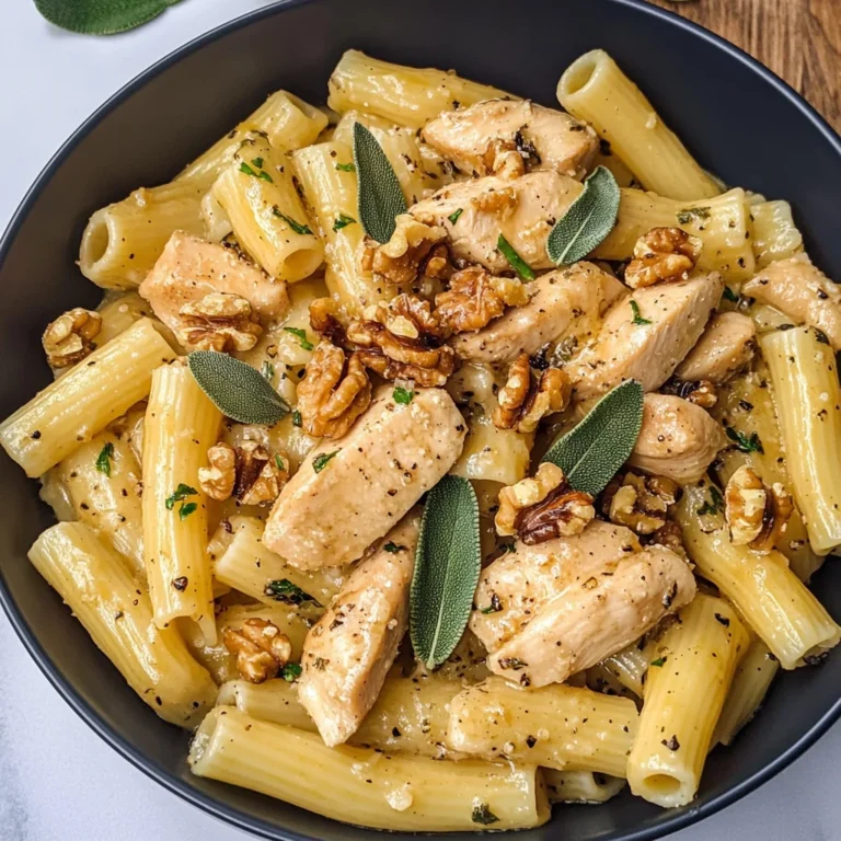 Brown Butter Pasta with Chicken