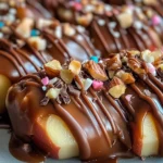 Caramel Apple Chocolate Drizzle