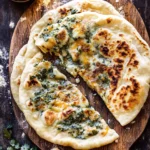 Cheesy Herb Stuffed Naan