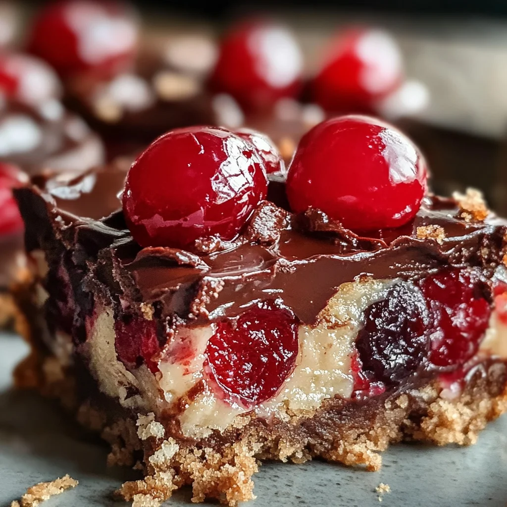 Chocolate Covered Cherry Magic Bars: A Sweet Delight!