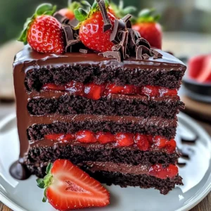 Chocolate Strawberry Cake Recipe: Indulgent Dessert Tips