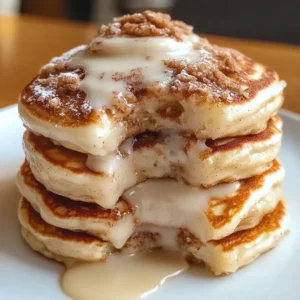 Cinnamon Roll Pancakes Recipe for a Decadent Brunch Delight
