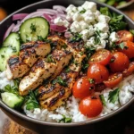 Delicious Greek Chicken Gyro Bowls for Quick Weeknight Dinners