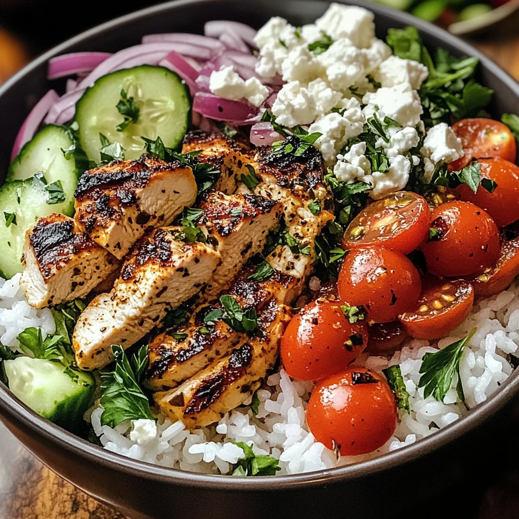 Delicious Greek Chicken Gyro Bowls for Quick Weeknight Dinners