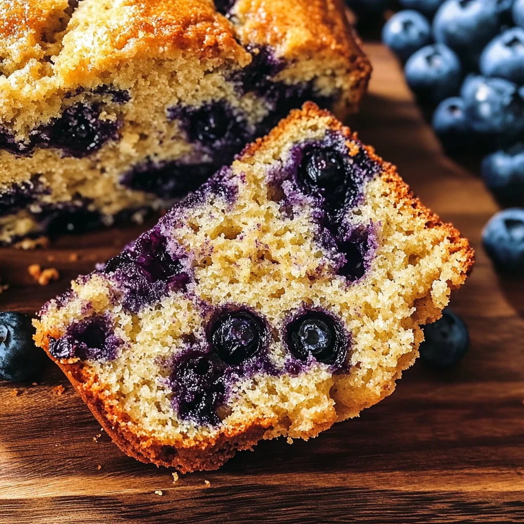 Easy Blueberry Quick Bread Recipe