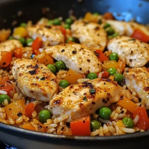 Easy Chicken Pepper Rice Skillet Recipe for Bold, Home-Cooked Flavor