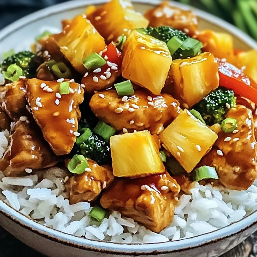 Easy Pineapple Chicken with Rice: An Incredible Ultimate Recipe