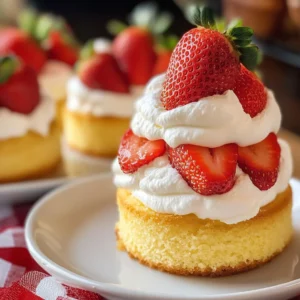 Easy Strawberry Shortcake Recipe