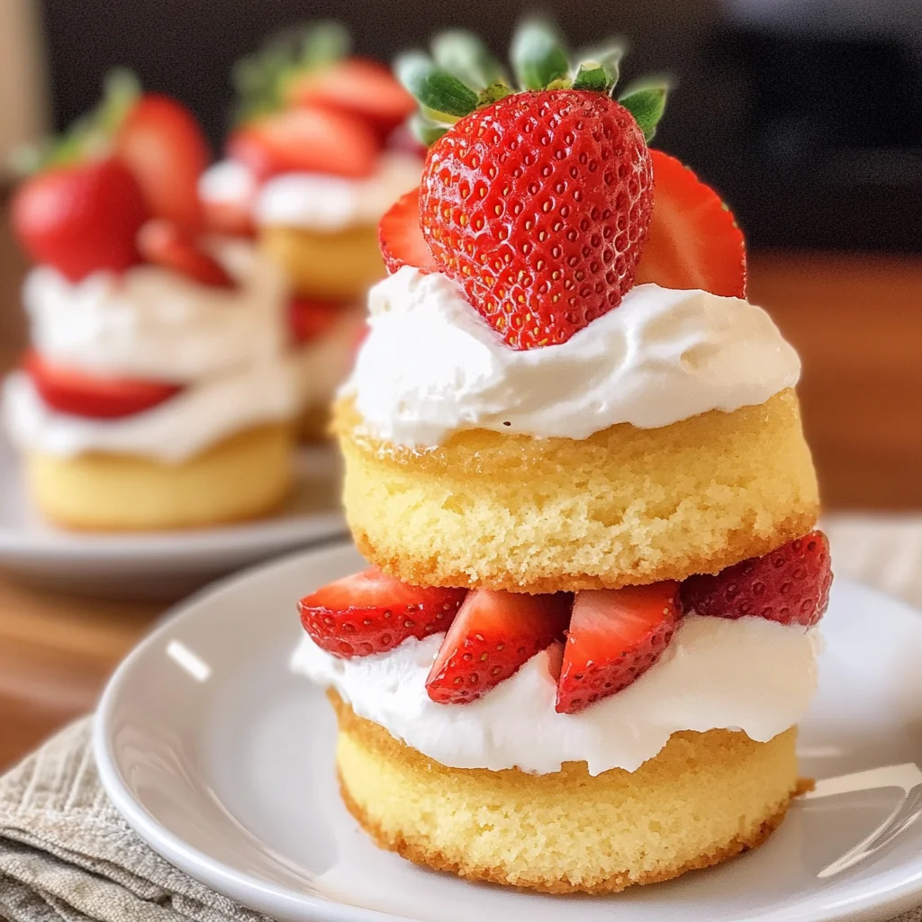 Easy Strawberry Shortcake Recipe