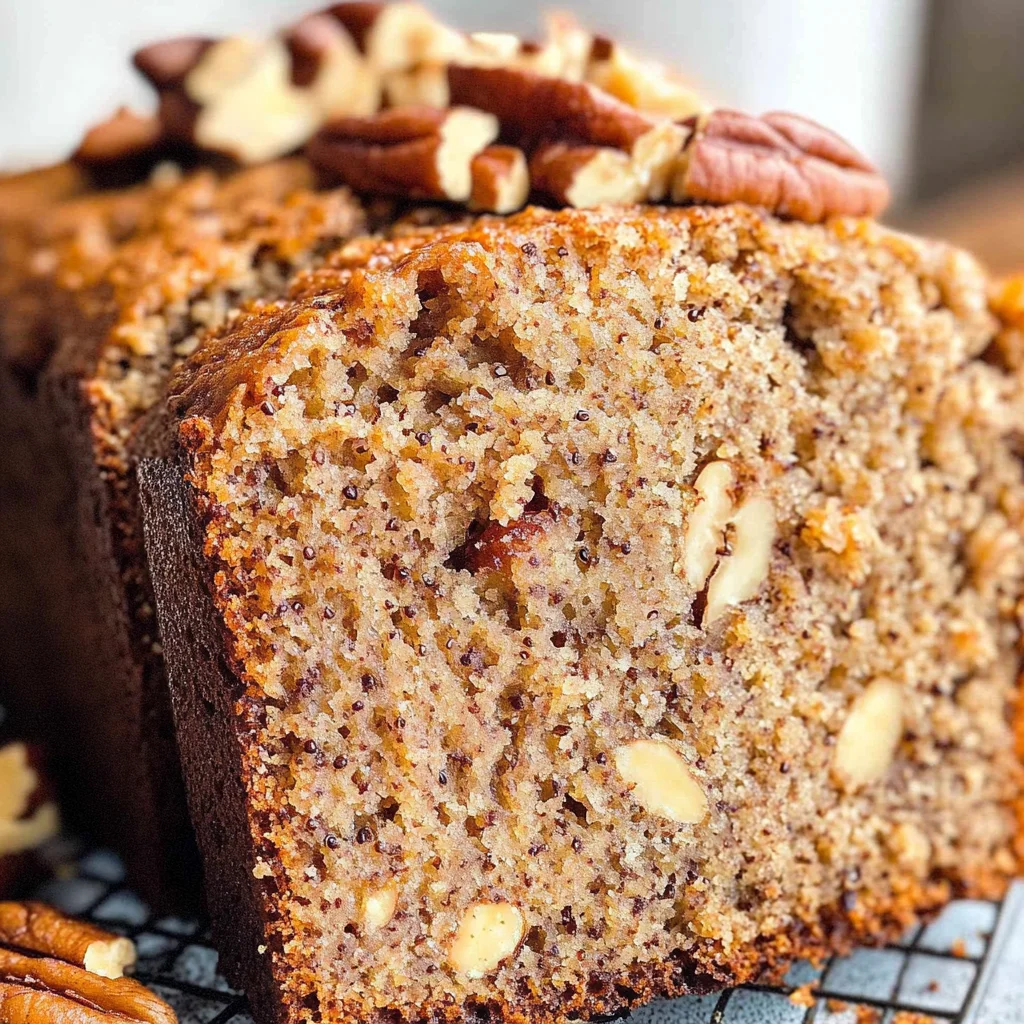 Eggless Banana Bread Recipe